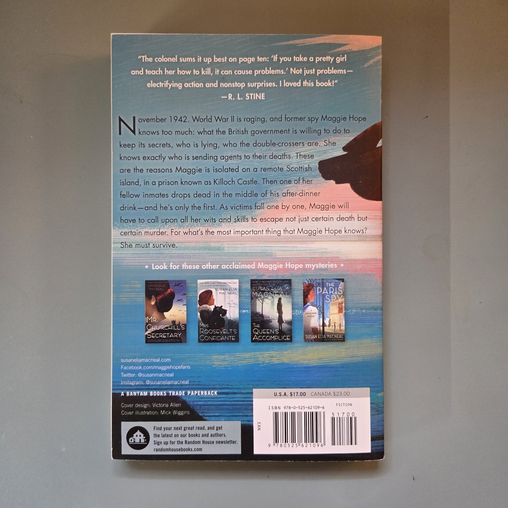 The Prisoner in the Castle by Susan Ekia MacNeal Book - Picture 2 of 2